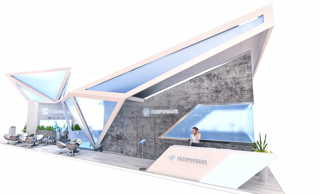 展臺楣板造型設計