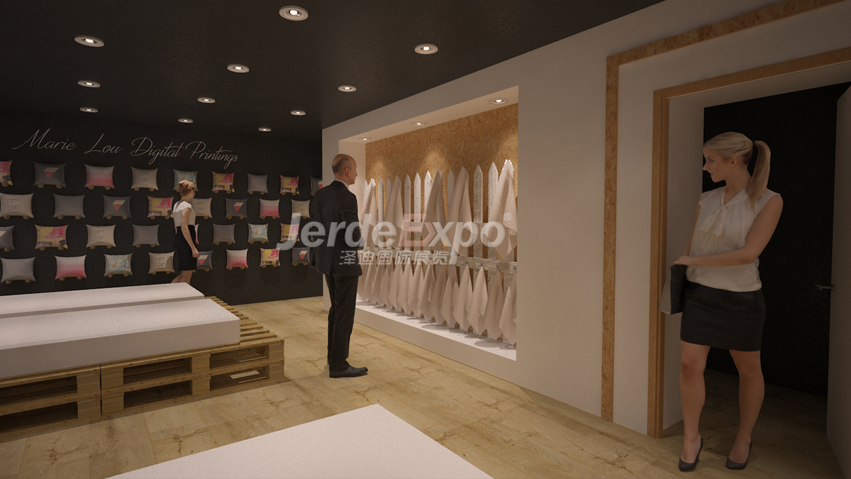 國外室內服裝展廳案例