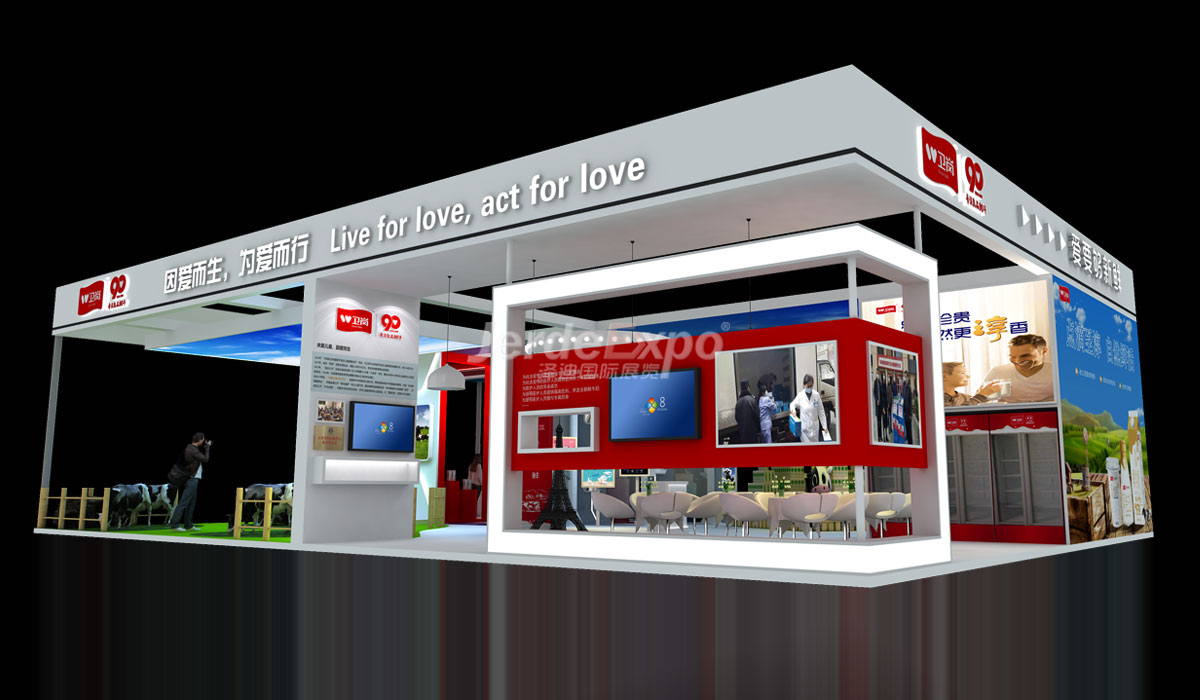 石家莊展會設(shè)計(jì)搭建效果圖