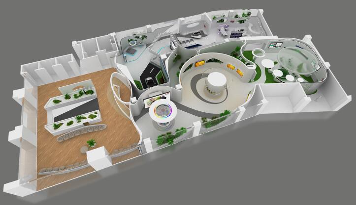 展臺設計中參觀路線該如何設計？