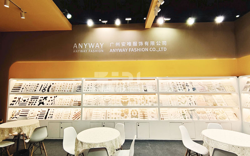 紡織面料展臺(tái)布置