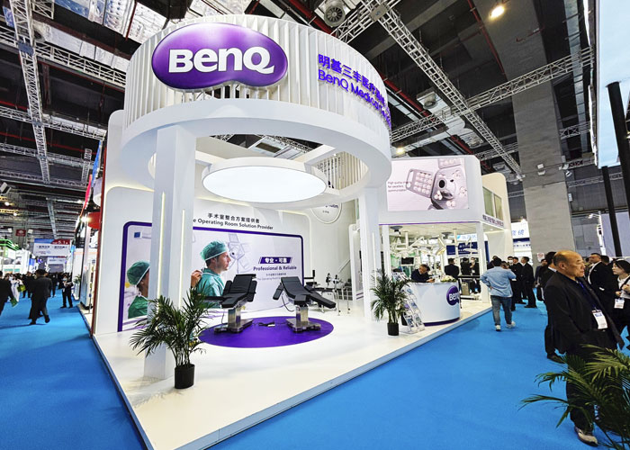 上海澤迪展覽設計搭建公司攜手“明基三豐"亮相上海醫療器械展