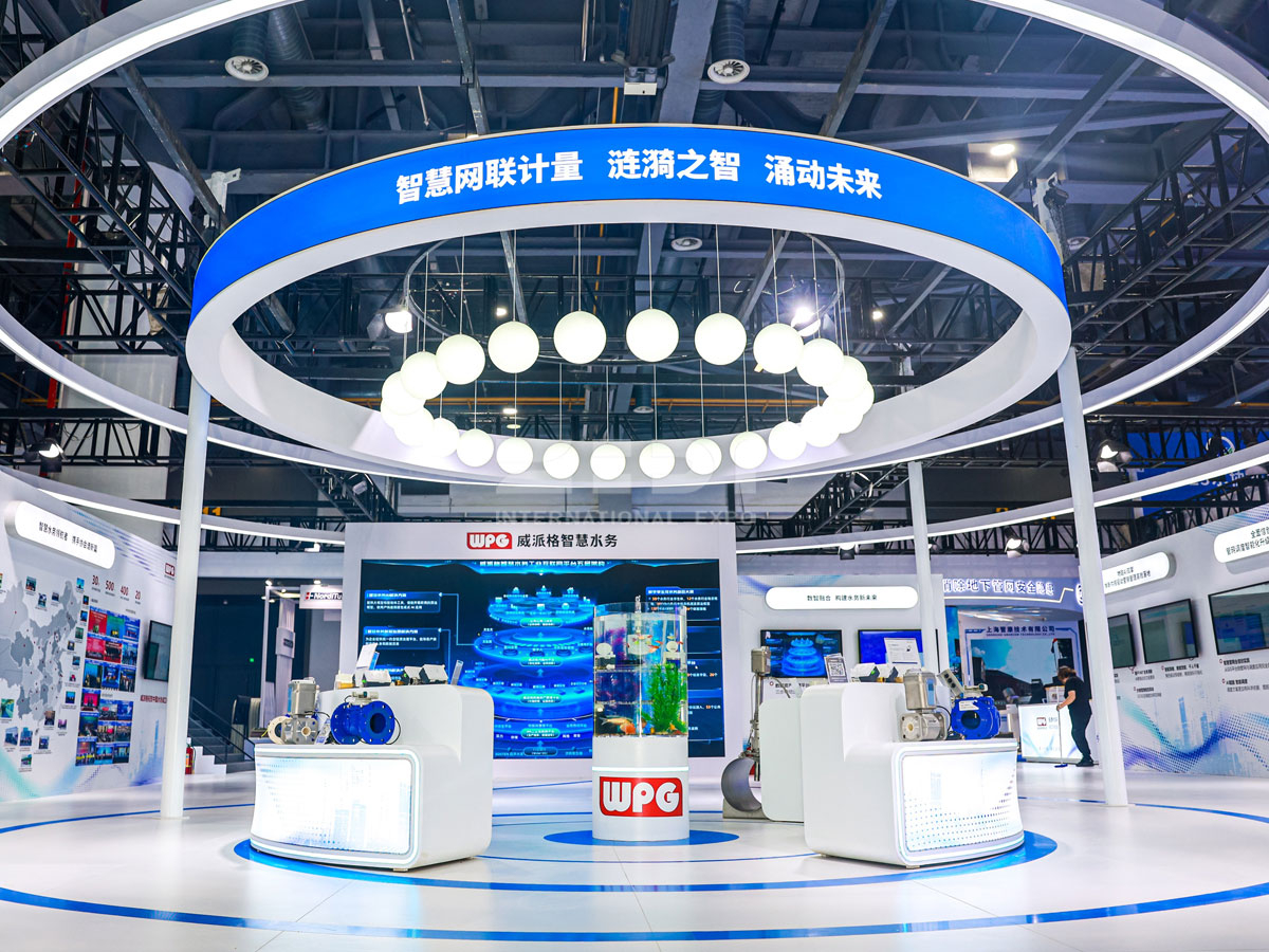 杭州水協會展位布展